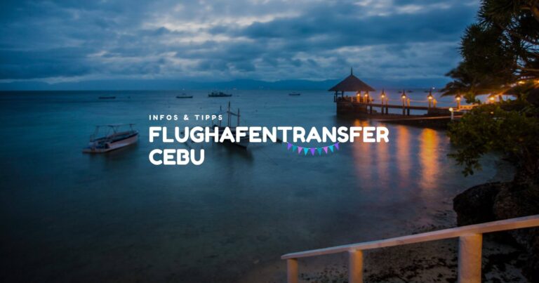 Flughafentransfer Cebu - Weiterreise zu den Orten & Inseln