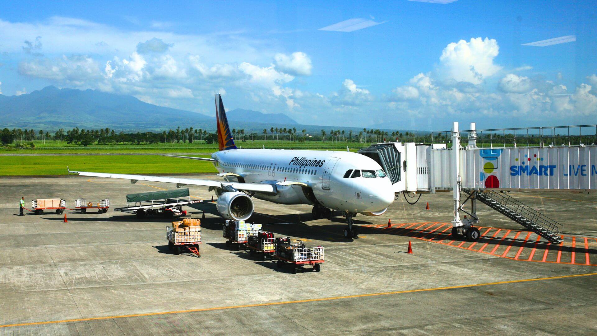 Philippine Airlines am Flughafen Philippinen