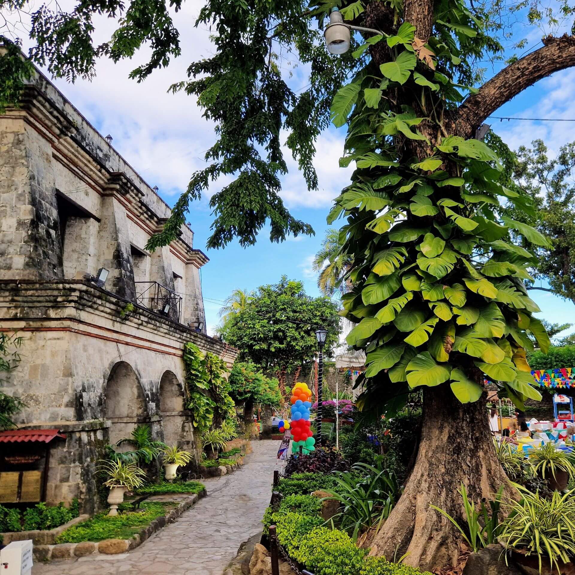 Innenhof Fort San Pedro Cebu City