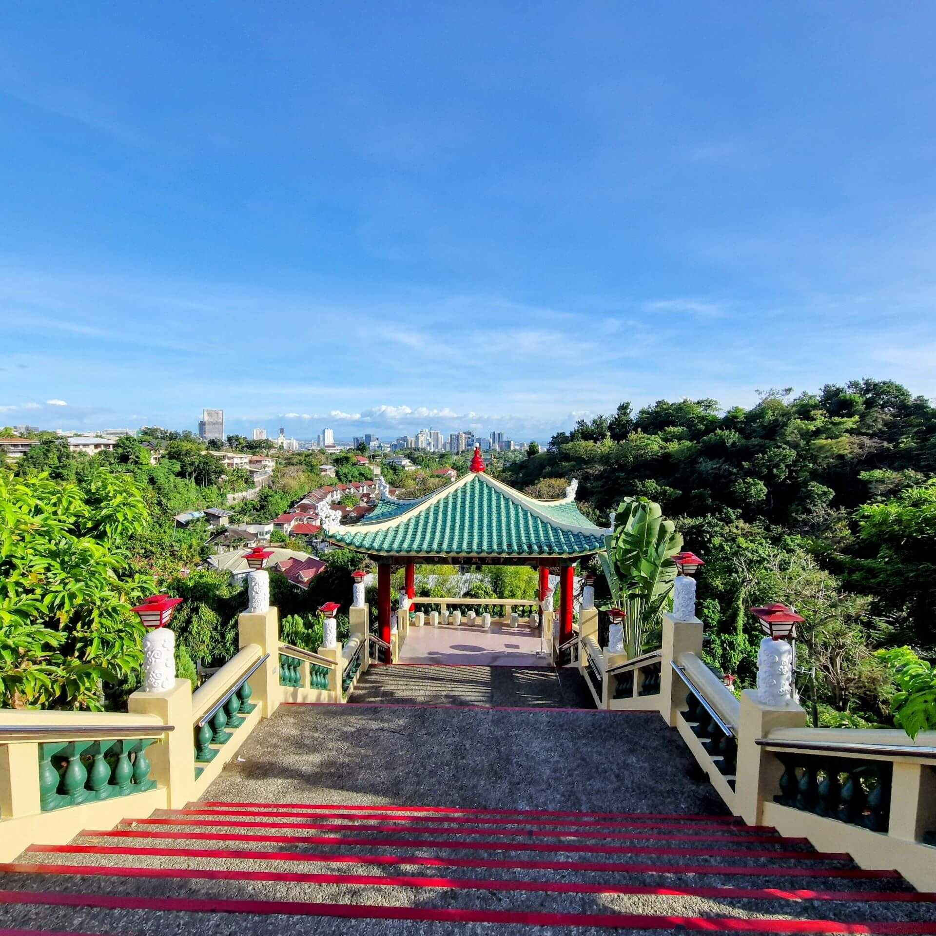 Panorama Blick Taoist Temple Cebu