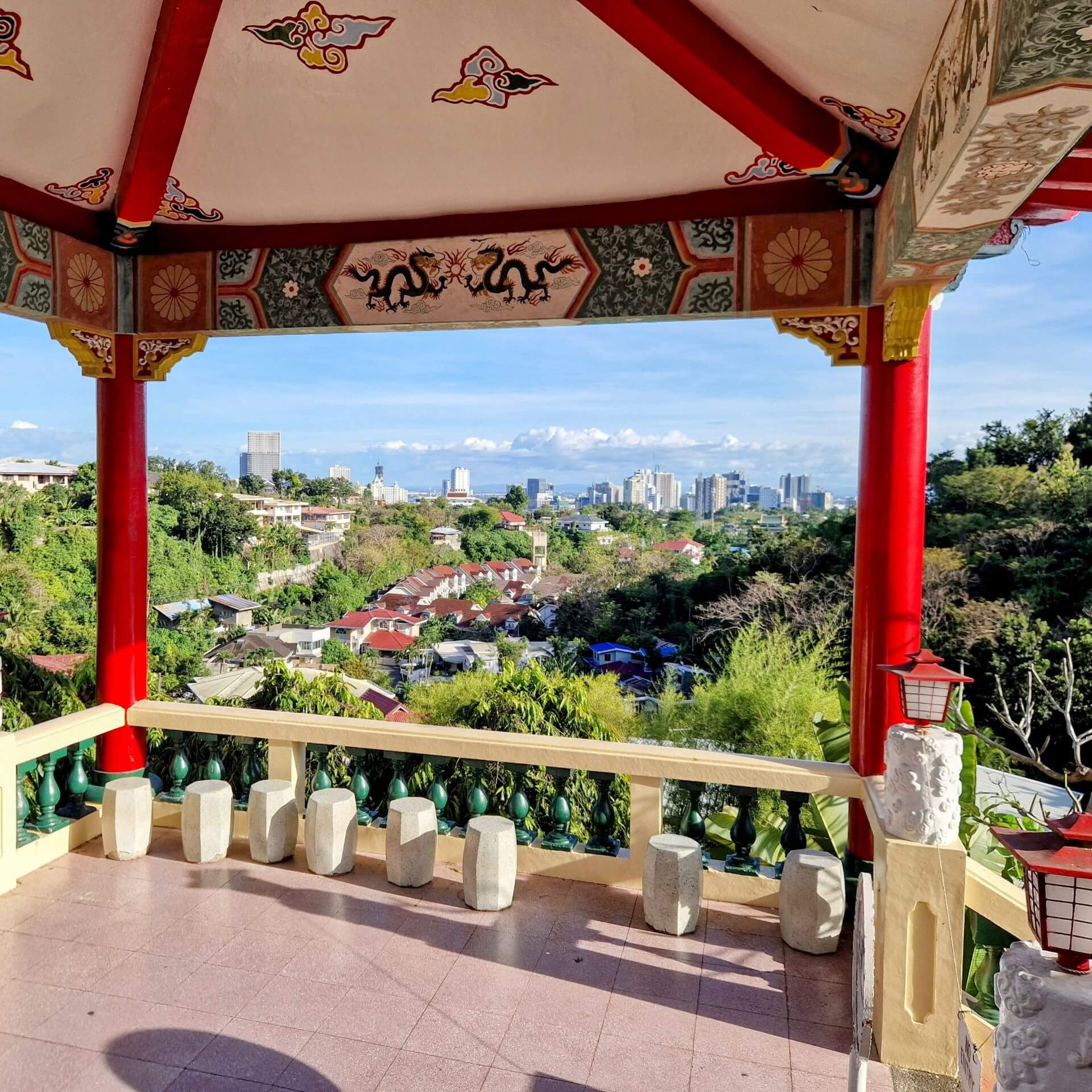 Aussicht beim Taoist Temple Cebu