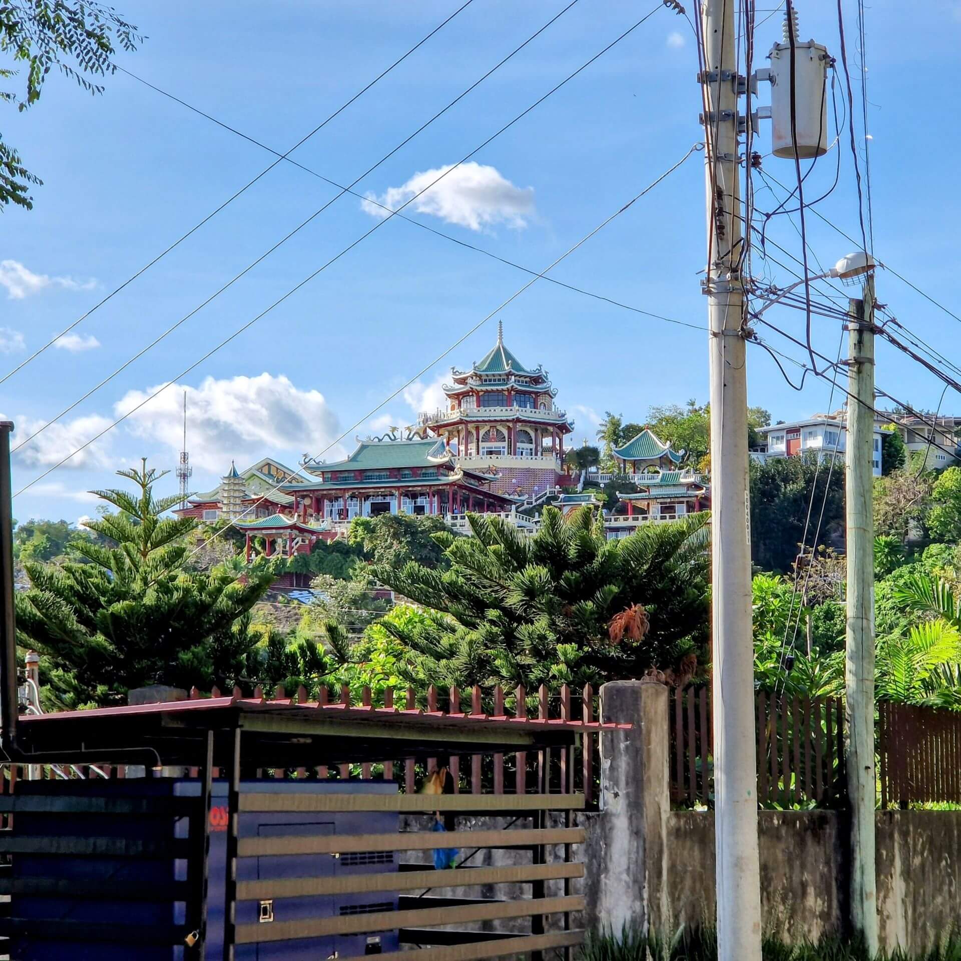 Taoist Temple Cebu aus der Ferne
