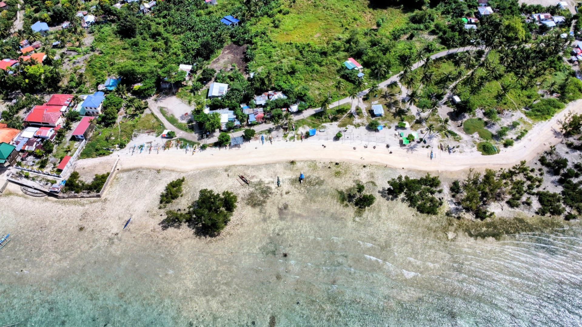 Kasadya Public Beach Drohne Strandabschnitt Kasadya Public Beach Drohne Strandabschnitt