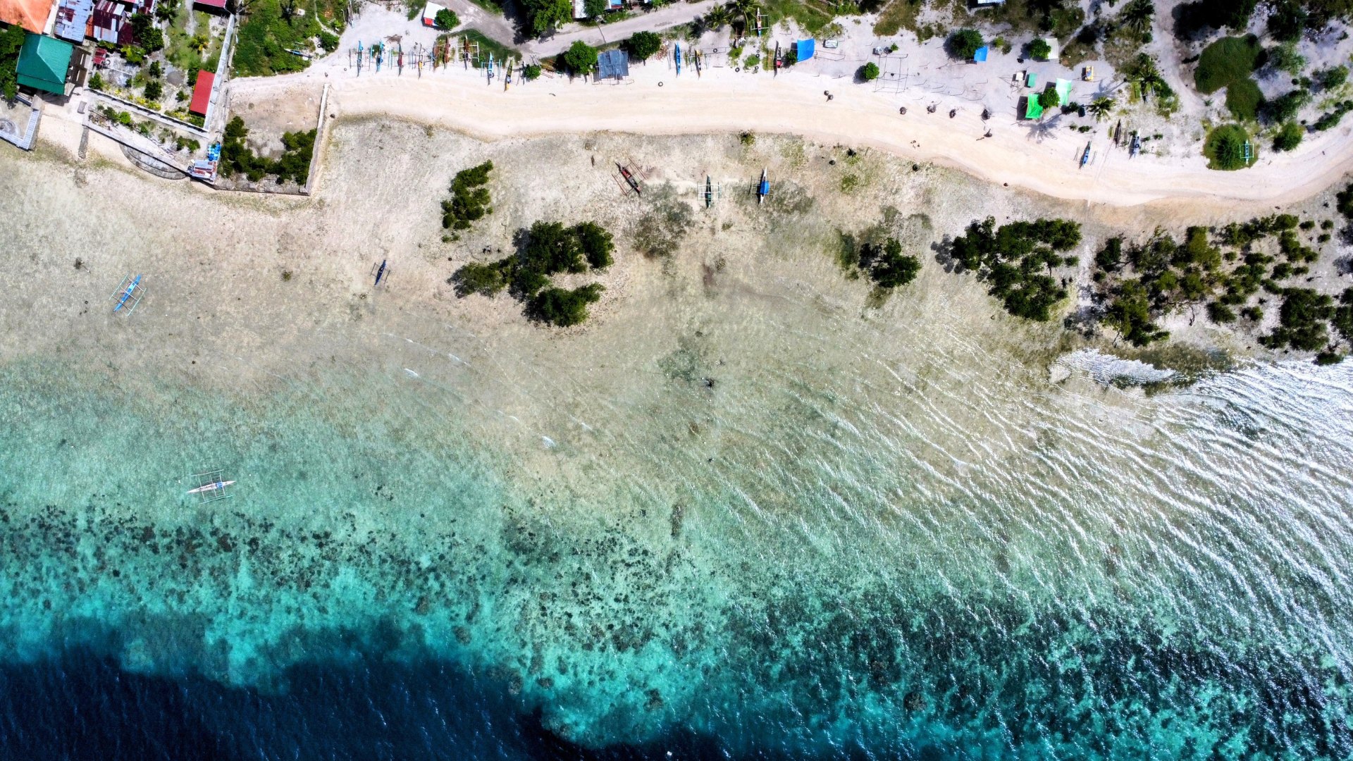 Kasadya Public Beach Drohne Wasser Kasadya Public Beach Drohne Wasser