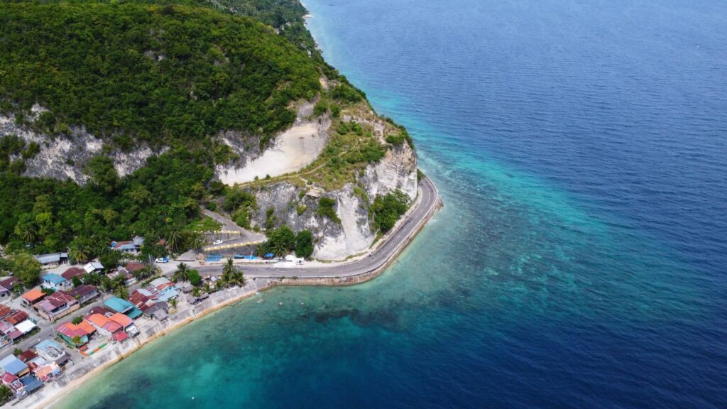 Eli Rock Cebu Drohnenaufnahme Eli Rock Cebu Drohnenaufnahme