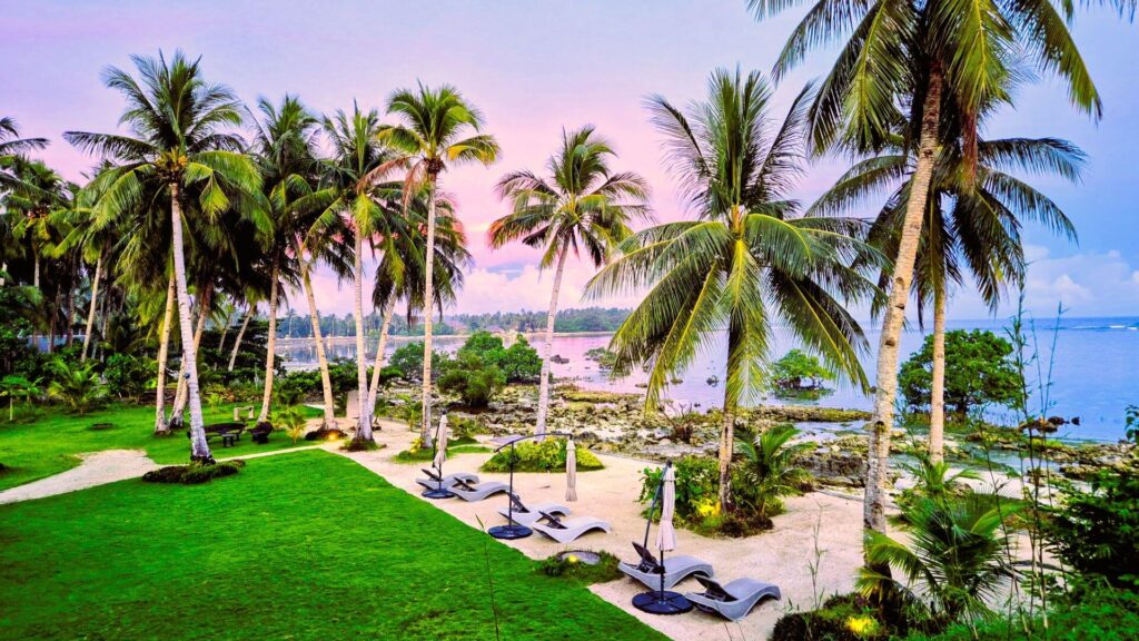 Sunset Siargao Reef Beach Resort